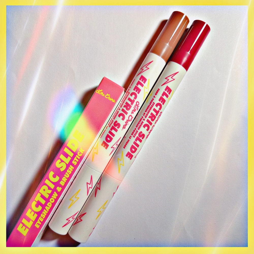 Lime Crime Electric Slide Eyeshadow and Brush Stick Duo Set / As If and BFF